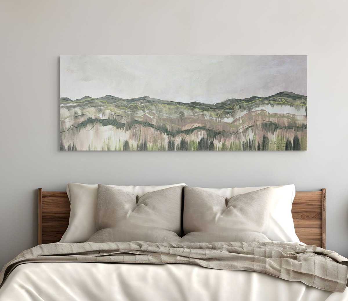 Mountain Solitude 4 By Carla Cassidy, 60 X 21, Artwork For Sale On Artfinder