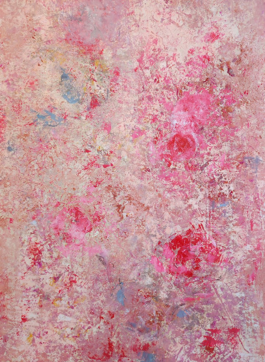 Roses in the abstract by Olga Onopko
