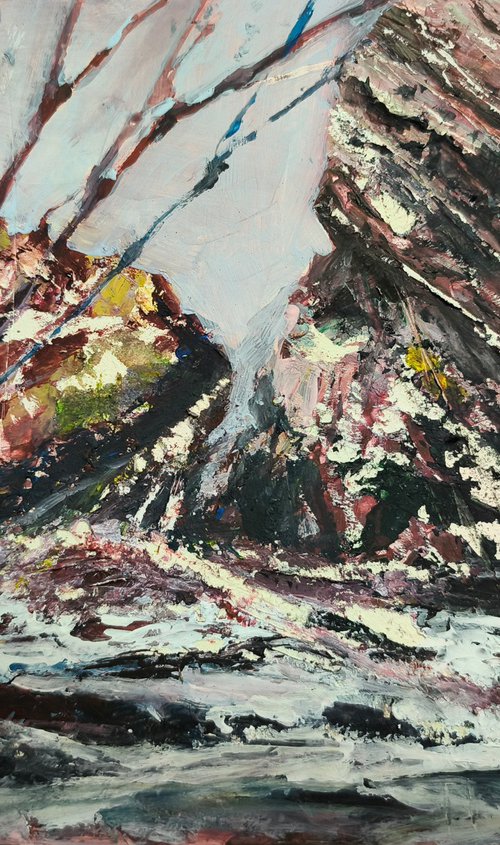 Abstract landscape 02 by Francisco Santos