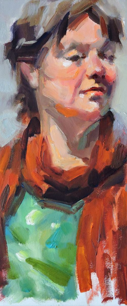 Woman's portrait 2017-2 by Michelle Chen