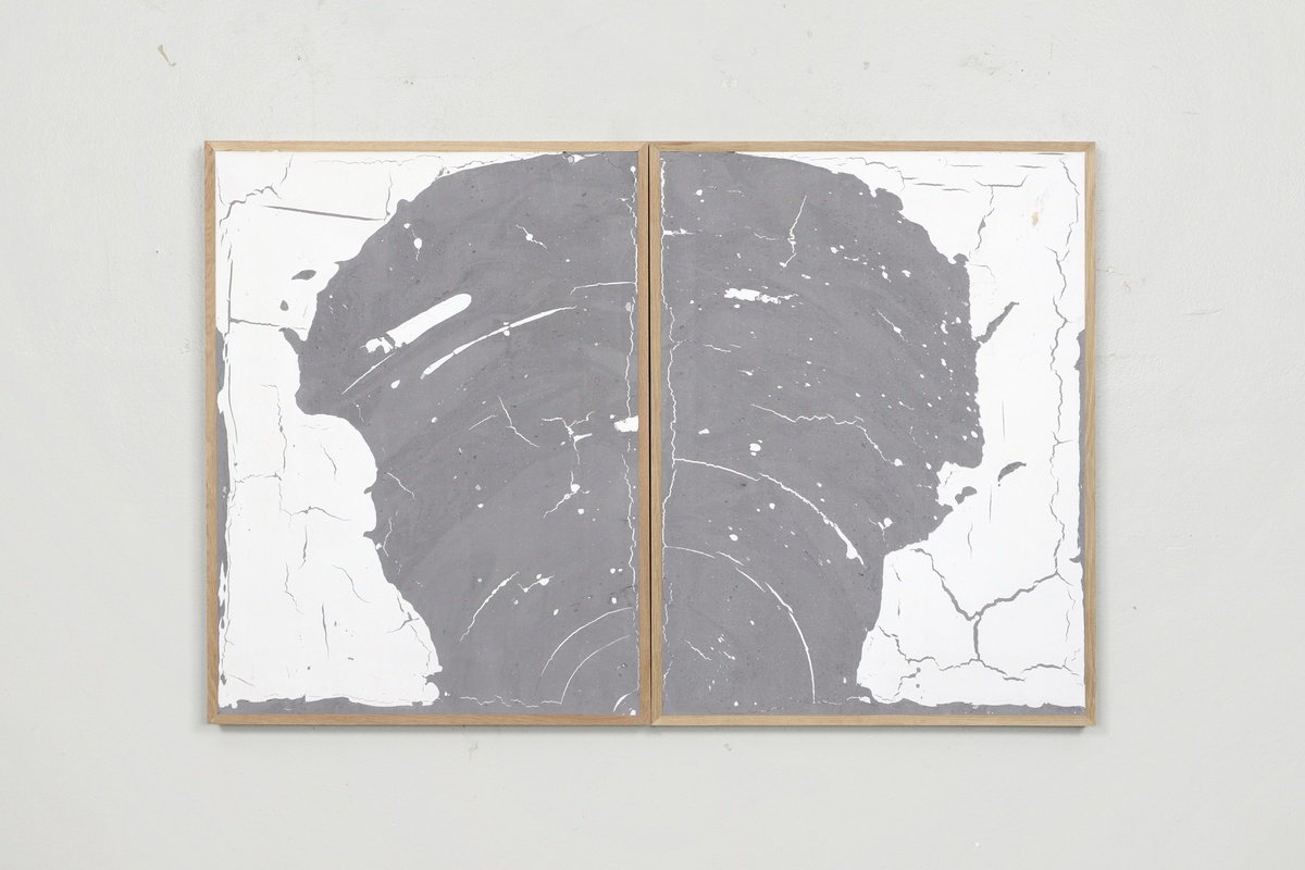 Abstract Painting By Johan Soderstrom, 50 X 33, #531 Spread, Original Artwork