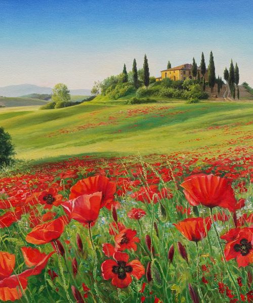 Tuscany by Eduard Zhaldak