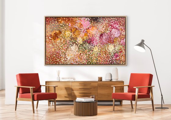 Fireworks of Blooming Petals