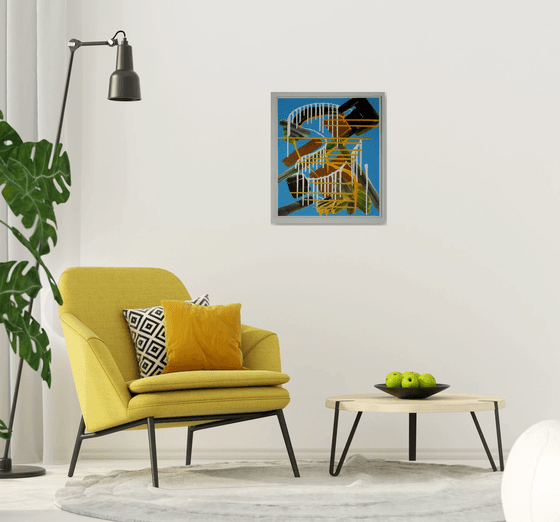 Dancer (framed artwork)