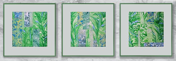 Set of 3 «Rainforest Sonata»