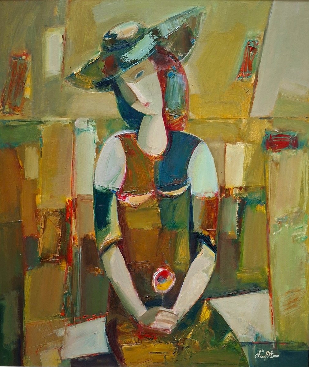 Memory In Warm Tones By Matevos Sargsyan, 24 X 28, Artwork For Sale On Artfinder