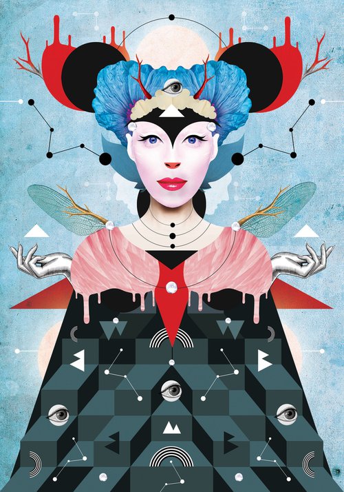 ALTHEA Goddess | Limited edition print by Valentina Brostean