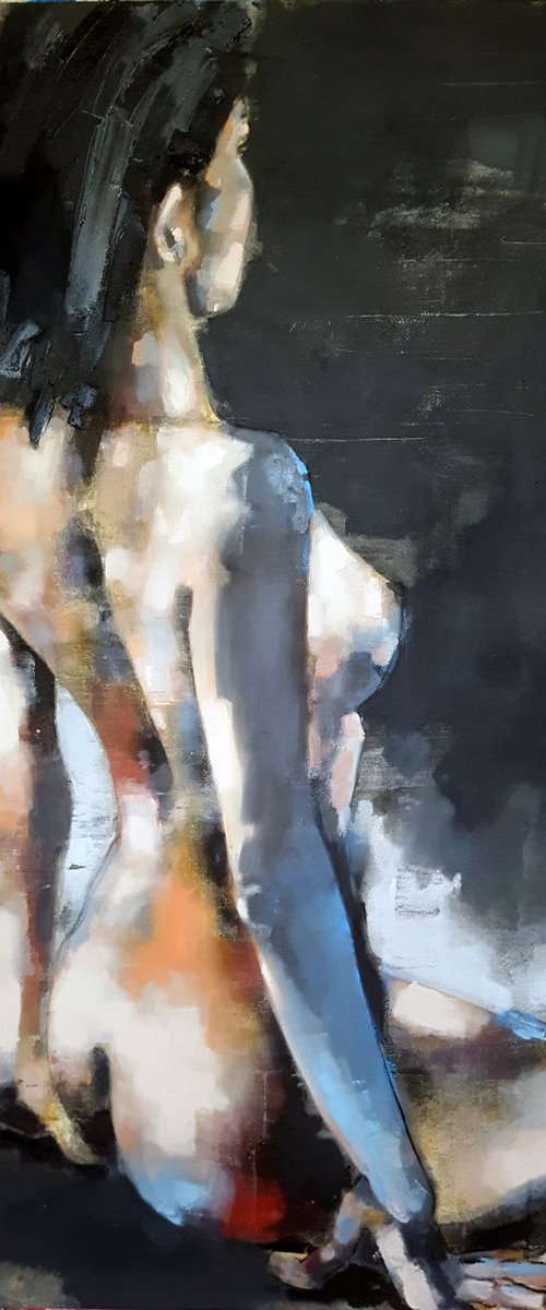 Back study 4-13-19 by Thomas Donaldson