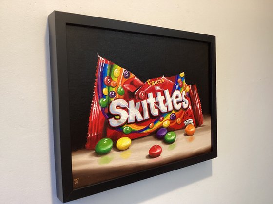 Skittles still life