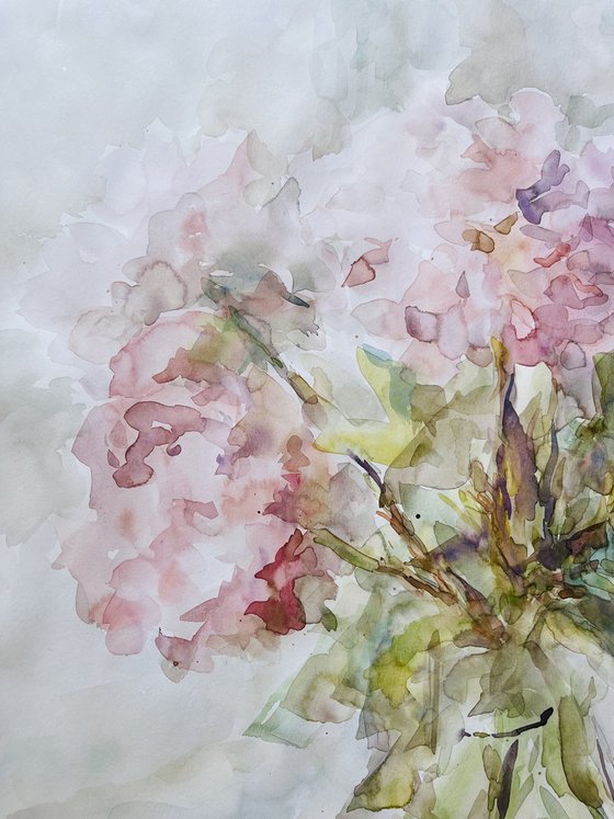 Peonies 50x65 cm 2025