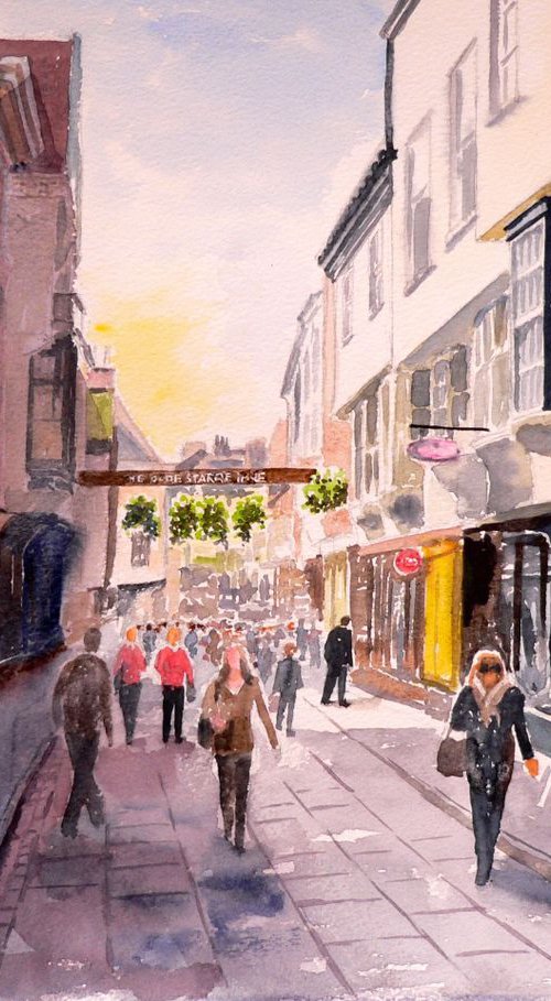 Stonegate, York (3) by Colin Wadsworth