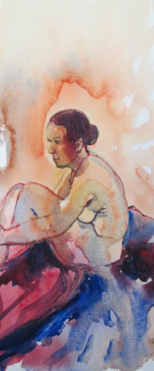 seated nude by Rory O’Neill