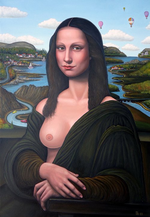 "My Mona Lisa III" by Grigor Velev