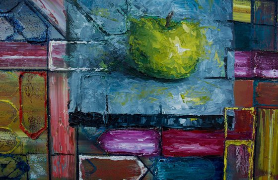 Apple Inc. - Collaborative Painting with Fellow Artfinder Artist Preston Smith