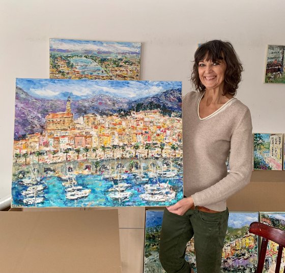 Menton. French Riviera