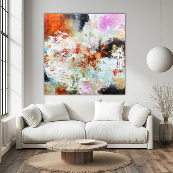 Pink burst