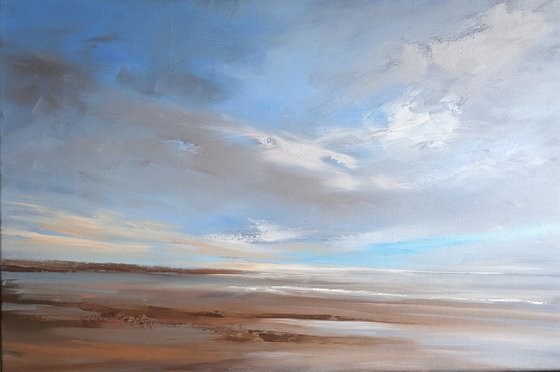 Autumn beach Rhosneigr