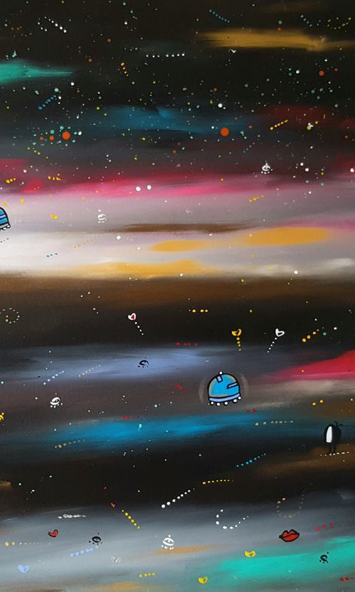 Shooting Stars TVs.. by Maria Luisa  Azzini