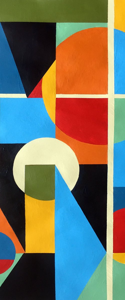 Right Angle East of Blue by Koola Adams