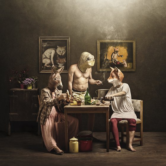 Surreal Soirée - Satirical Art Photo