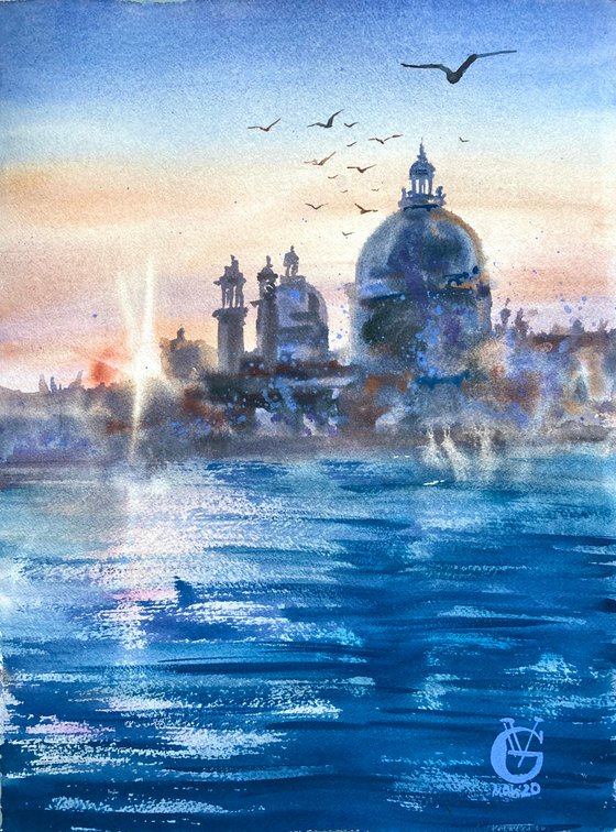 SUNRISE IN VENICE