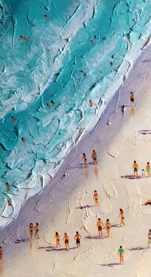 Beach Walking by Vishalandra Dakur