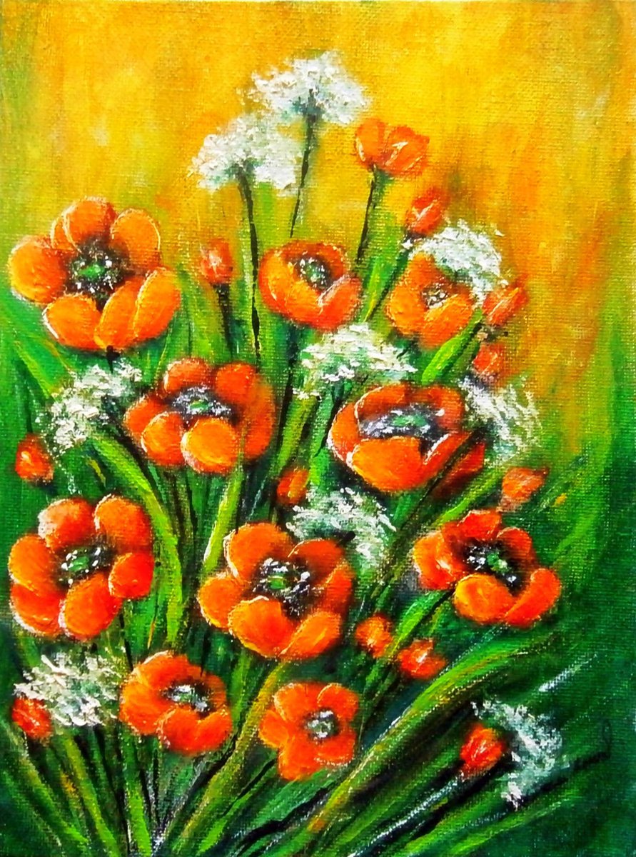 Flowers of summer 19 by Emilia Urbanikova