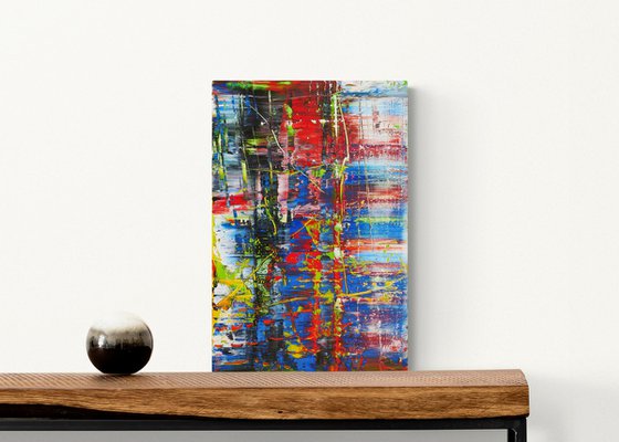 45x30 cm Small Abstract Painting Original Oil Painting Canvas Art