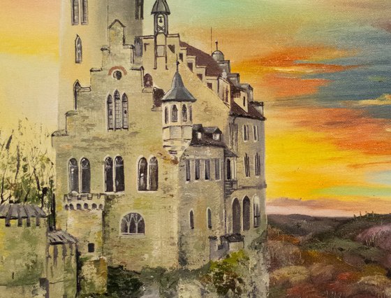 LICHTENSTEIN. VADUZ. Castle.landscape.