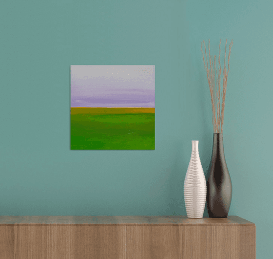 A Tranquil Landscape - Lavender Skies