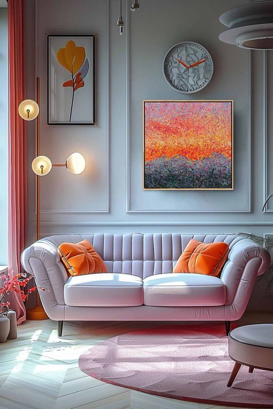 Where the Moment Breathes - framed