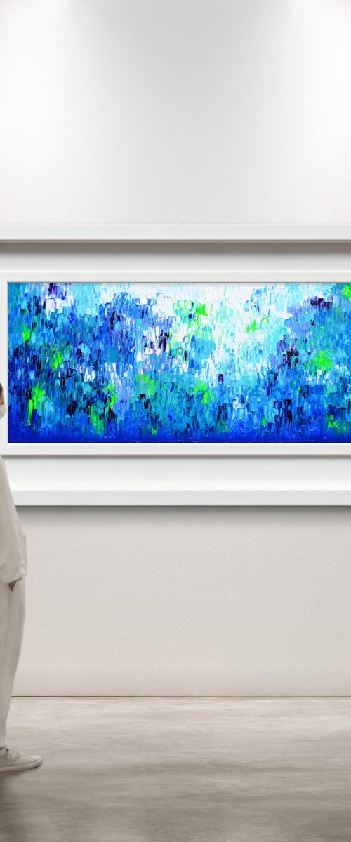 Relief Blue 27 by Soos Tiberiu