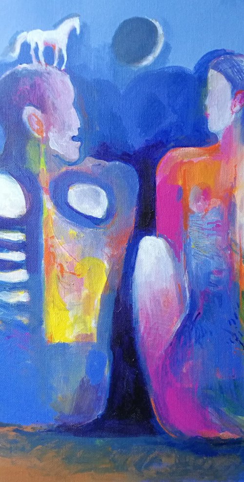 Dialogue with the muse by Kellenberger Martin