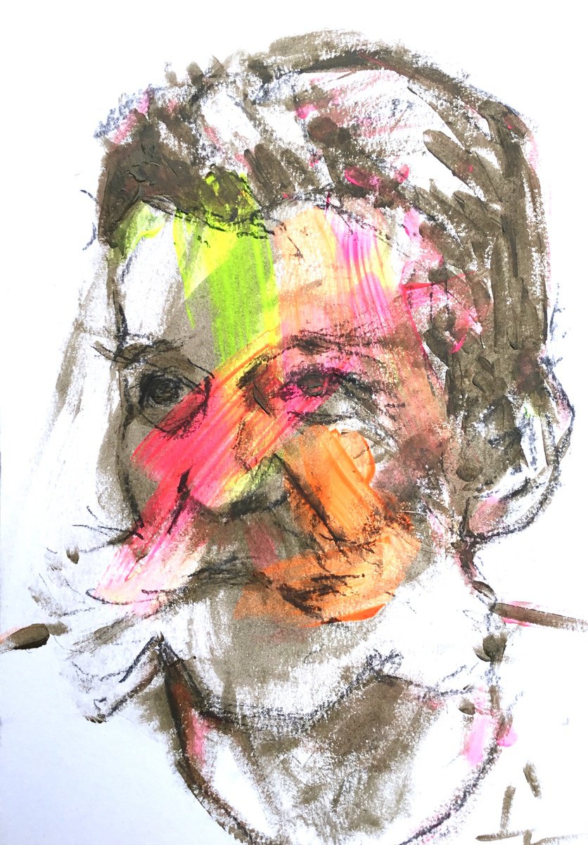 Fluo Series #2 By Dominique Deve, 8 X 11, Artwork For Sale On Artfinder
