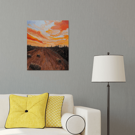 Gathering In The Hay