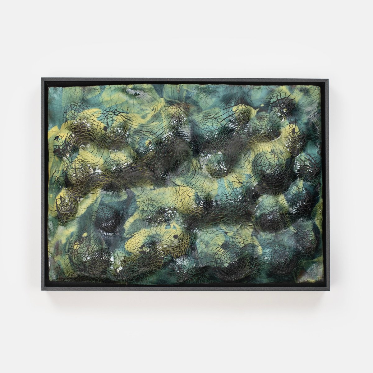 Expressive Abstract Clay Sculpture By Maryia Virshych, 13 X 9", Terra Cognita. Soil Horizon 02, Original Artwork