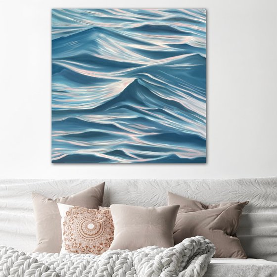 When the Day is Done - ocean seascape wave coast tropical