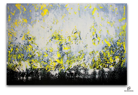 150x100cm. / abstract painting / Abstract 1154