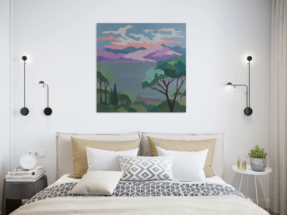 Blue Landscape