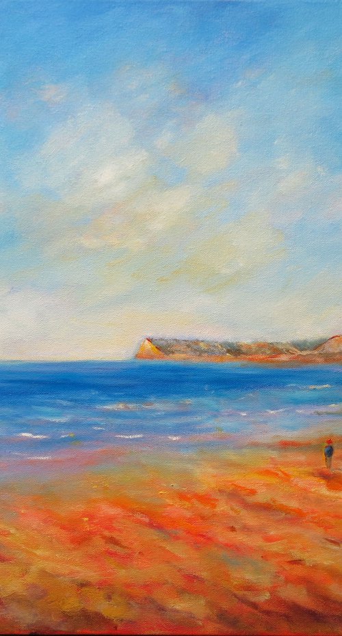 The Coastline of Normandy by Maureen Greenwood
