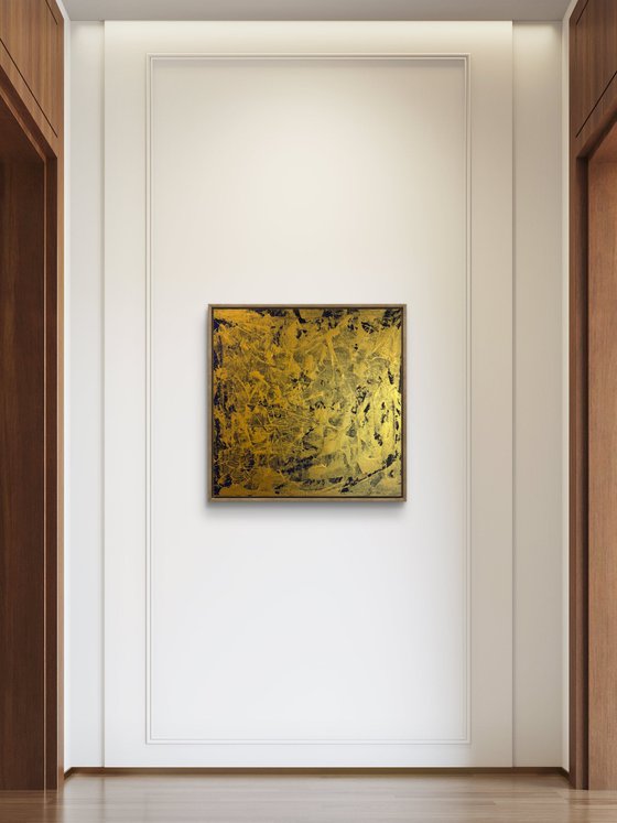 Echoes of Fire 70x70x2 cm