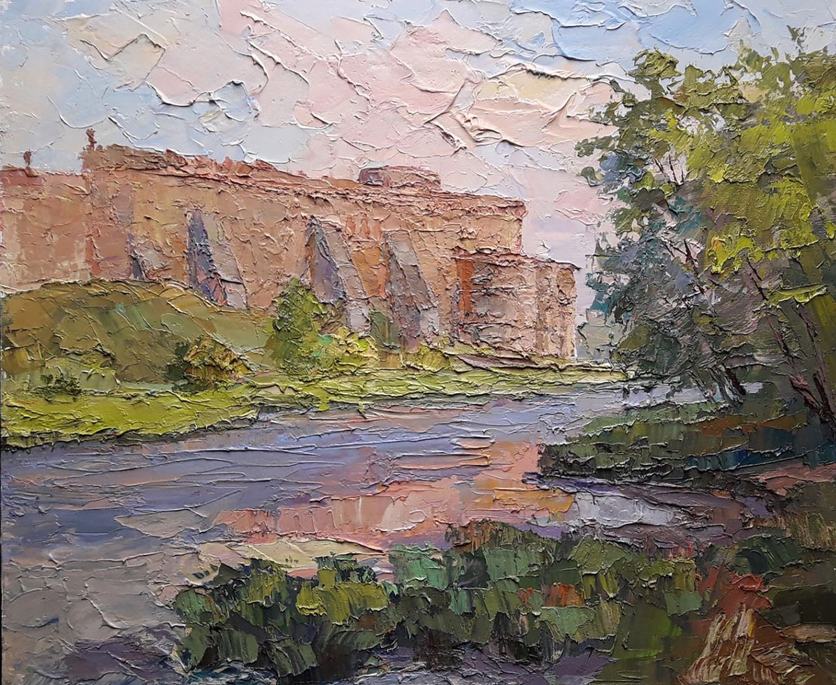 Fortress By Boris Serdyuk, 24 X 20, Artwork For Sale On Artfinder