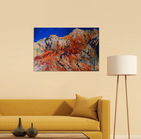 Mouintains from Death Valley
