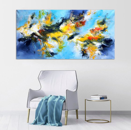 Burst of color