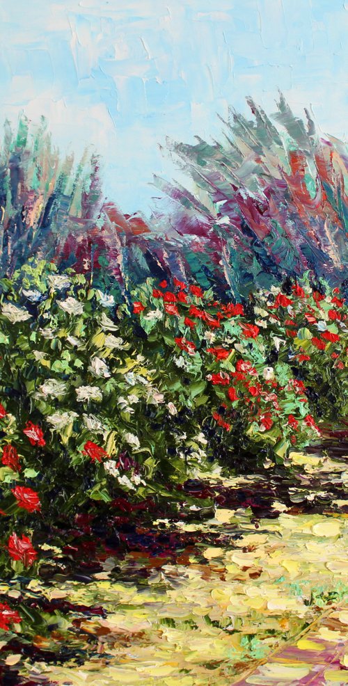Rose Garden by Haykuhi Khachatryan