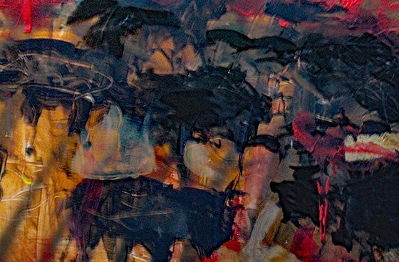 TAUREAUX SOLEIL COUCHANT