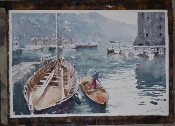 Dubrovnik harbor 2