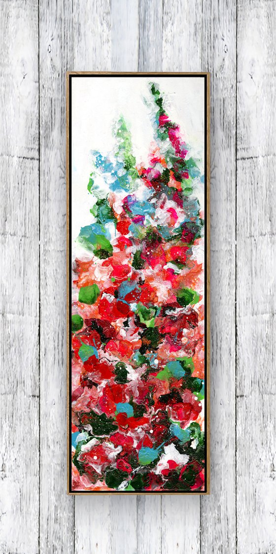 Enchanting Blooms 14 - Floral Painting by Kathy Morton Stanion