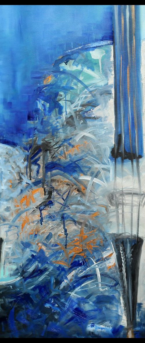 Blue Sounds by Mihaela Ionescu