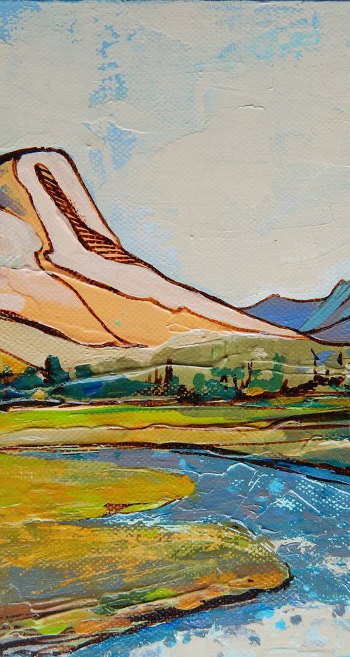 Wind River Mountains by Alla Vlaskina